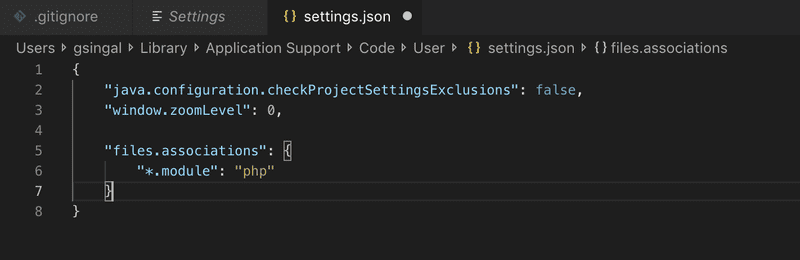 Visual Studio Code - How to associate file extension to a known programming  language | GyanBlog